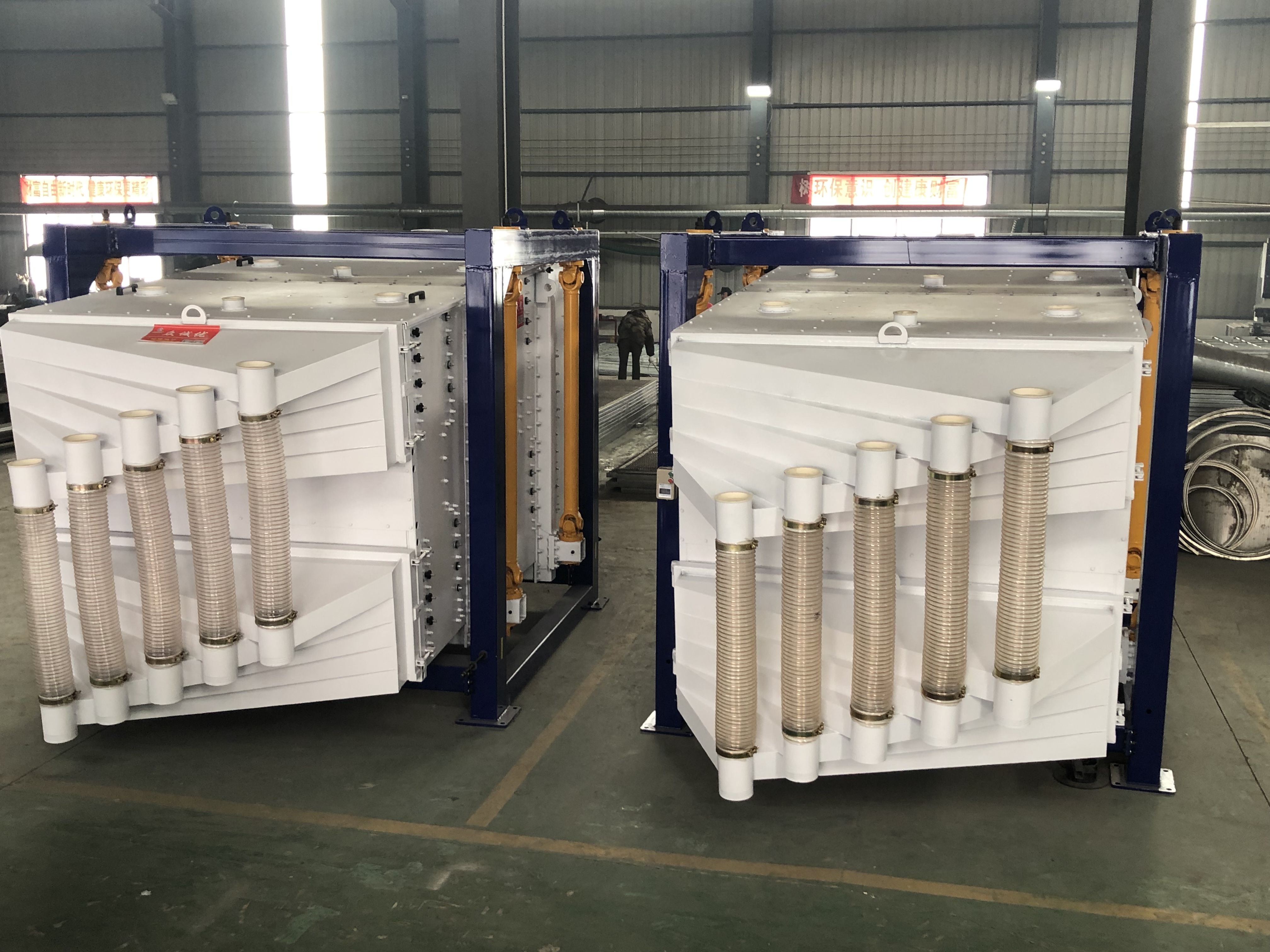 方形摇摆筛在石油煅后焦领域的应用